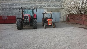 Massey ferguson 6190 i ursus c 328 