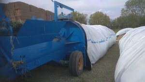 Pakowanie żyta w rękaw