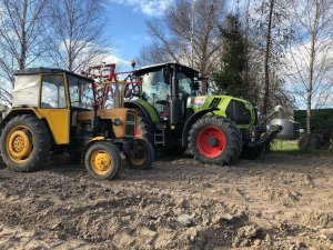 Ursus C-330 i Claas Arion 630