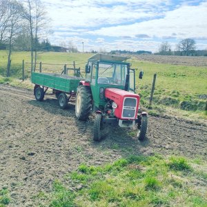 Ursus C-360 i przyczepa