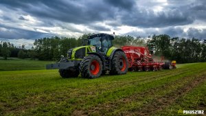 Claas Axion 950 & Czajkowski ST600