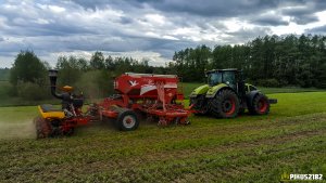 Claas Axion 950 & Czajkowski ST600