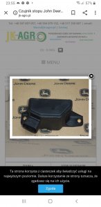 czujnik stopu john seria 6x