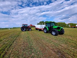 Deutz-Fahr 5110 G & Zetor Forterra 115 & 2x Metal-Fach 