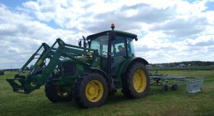 John Deere 5080M+Samasz