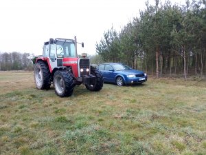 Massey ferguson 698 turbo + Audi a4b6