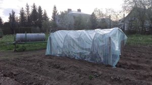 Prowizoryczny tunel foliowy