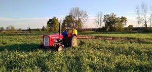 Ursus C-360 i opryskiwacz Biardzki