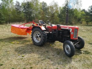 Zetor T-25k + kosiarka rotacyjna 