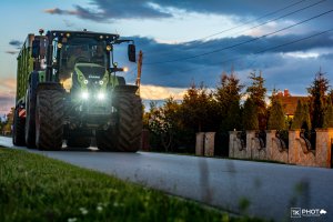 Claas Axion 830 & Claas Cargos 8500