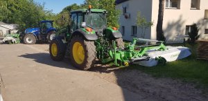 John Deere 6520 i Samasz KT341