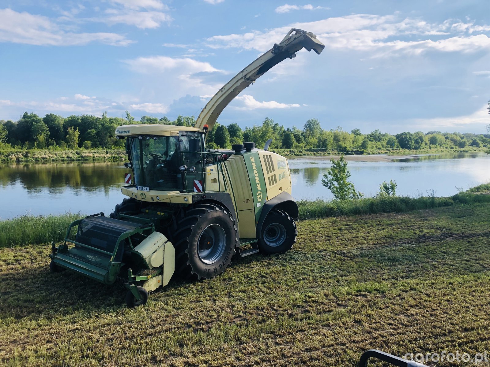 Krone BigX 600 Fotka Sieczkarni Samobie nej 780838 Galeria 