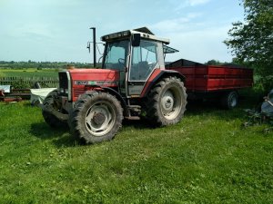 Massey Ferguson  3070 i przyczepa