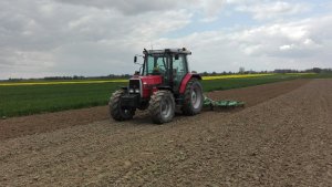 Massey Ferguson 6140 z agregatem bomet 3,6m