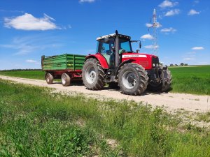 Massey Ferguson 6480 & Pronar PT 608