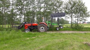 Ursus C-360 + tur 3b & Deutz Fahr swatmaster 3821