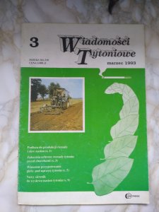 Wiadomości Tytoniowe wyd. 3 rok 1993 marzec