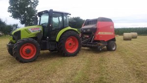 Claas Arion 410 & vicon rv2160