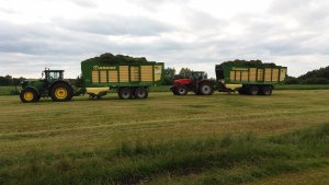 Krone MX 370GD i Krone RX 400GD