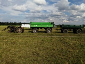 Przyczepy dwuosiowe.