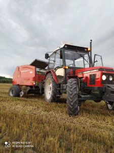 Zetor 7745 +prasa Ursus Z543A