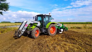 Claas Ares 557ATZ + Tolmet Tytan 300