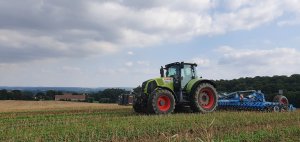 Claas Axion 850 & Lemken 6m