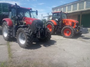 kubota7173 i case maxxum 125