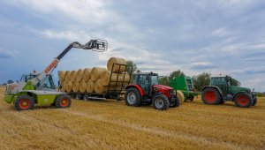 Massey Ferguson 5435, Claas Ranger 920, Fendt Favorit 712