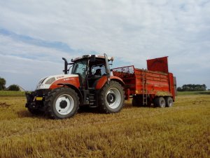 Steyr 6125 Profi & Unia Tytan Premium 10DT