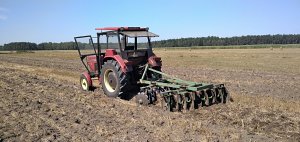 Ursus C-360 i talerzówka bomet