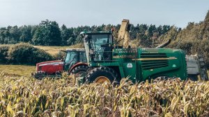 John Deere 7400 & Massey Ferguson 6490