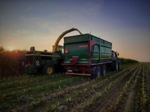 Metaltech TS18 + Valtra T194 versu & John Deere 6850