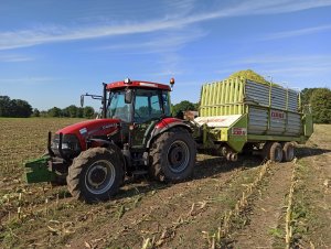 Case JX80 & Claas Sprint 330u