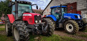 Massey Ferguson 6475 & New Holland T6.165