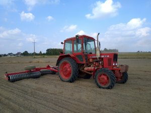 MTZ 82 + wał posiewny Jacek 6M