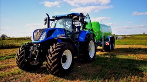 New Holland T7 +Bauer