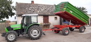 Deutz-Fahr Agrolux 65 & Pronar T653/2