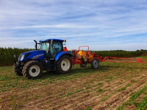 New Holland T6.125S & Woprol Proton 1500/21