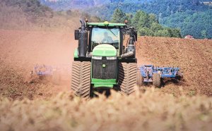 John Deere 9620RX + Kockerling Vector 800