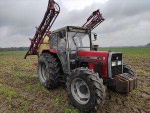 Massey Ferguson 375 & HARDI mega 1000