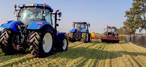 New Holland T6 + T7 + McCormick mtx 150