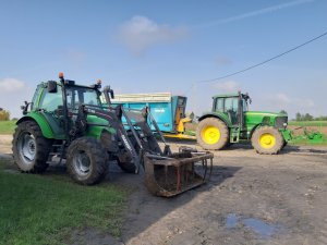 Deutz Fahr Agrotron i John deere 