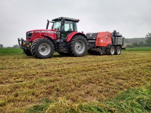 Massey Ferguson 7715S & Kuhn FBP 2135