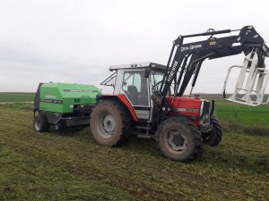 MF 3060 + Deutz Fahr mp 130 