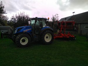 New Holland T5.120AC + zestaw Pom Brodnica