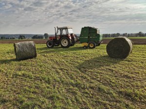 Zetor 7245 i John Deere 540