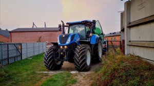 New Holland T7 + Bauer