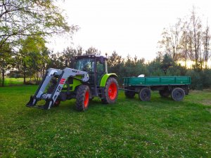 Claas Ares 557 + Autosan D-46 