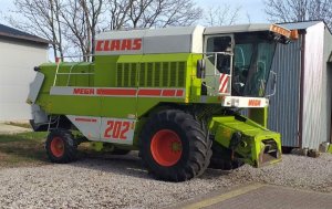 Claas mega 202